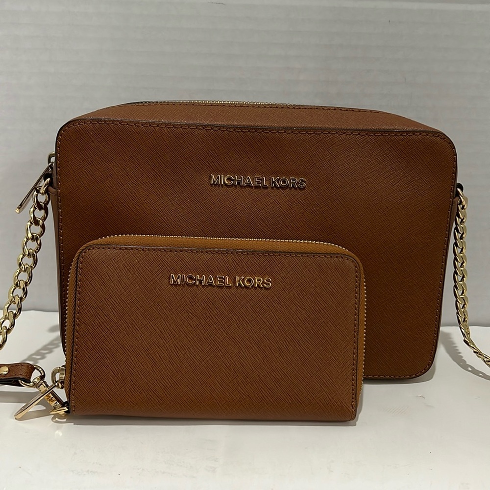 Michael Kors Crossbody and Wallet